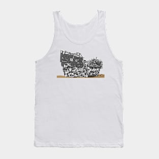 Utopia city fortress Tank Top